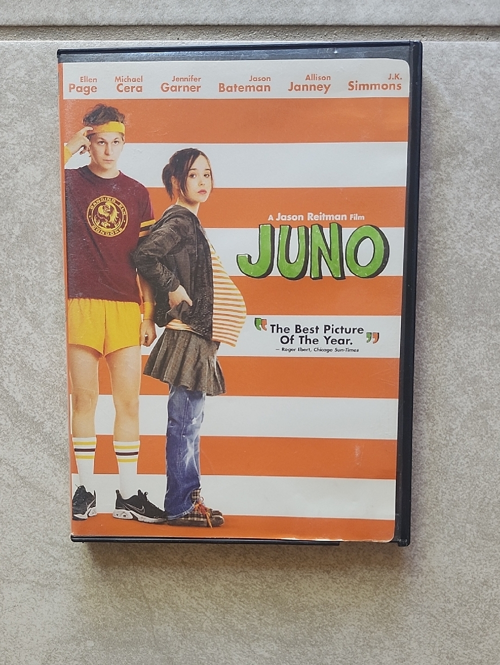 JUNO Movie DVD – Ellen Page, Michael Cera
